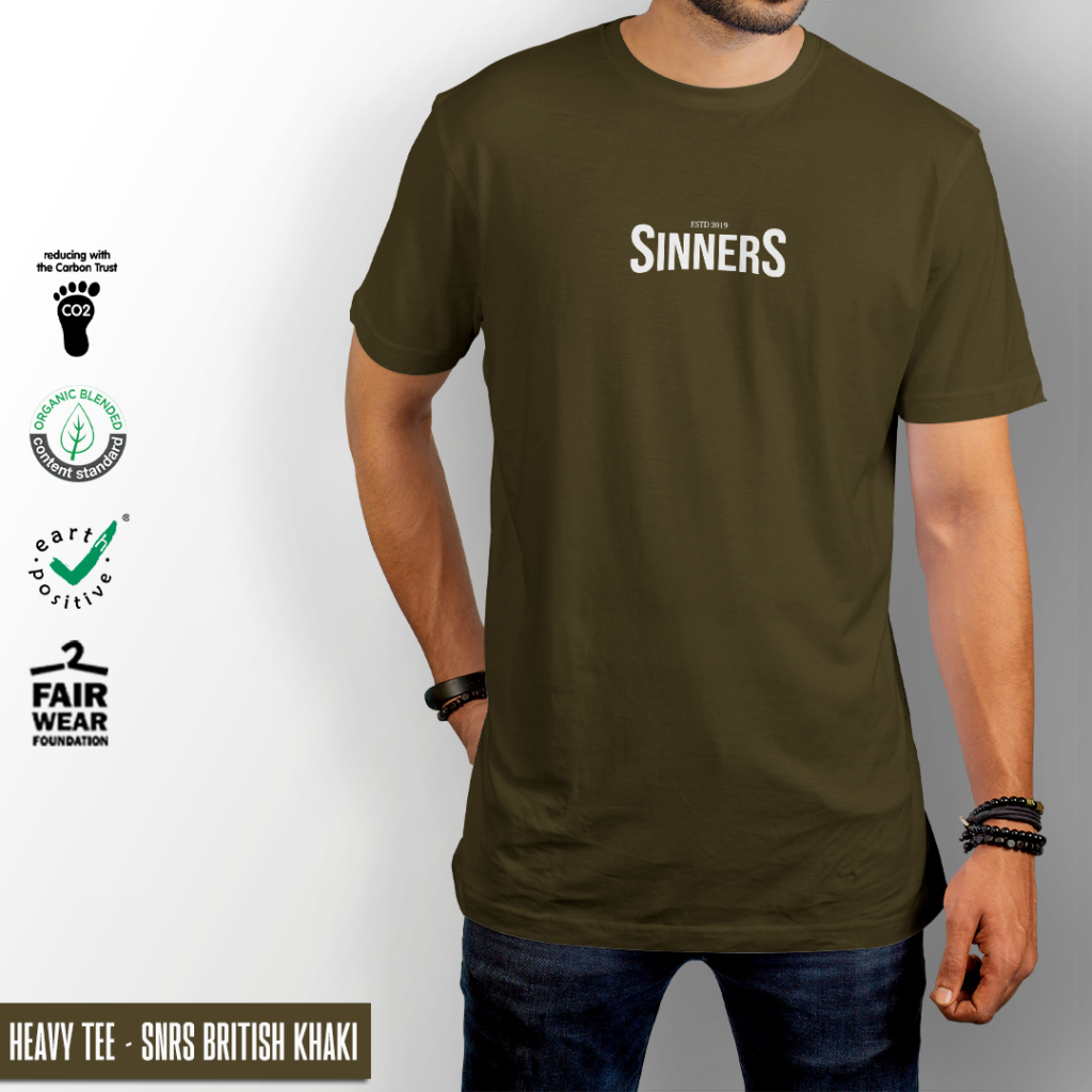 Heavy Tee - SNRS BRITISH KHAKI