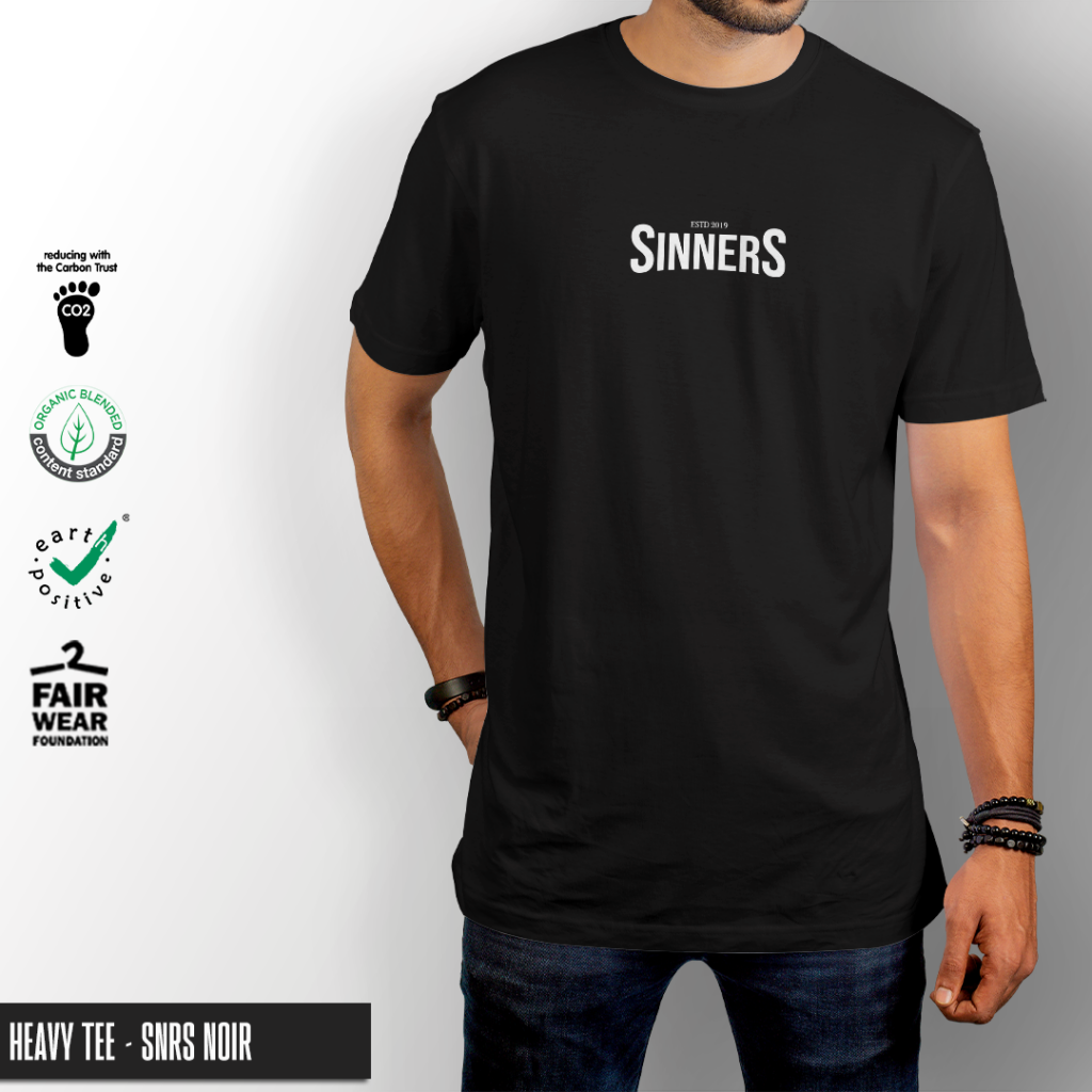 Heavy Tee - SNRS NOIR
