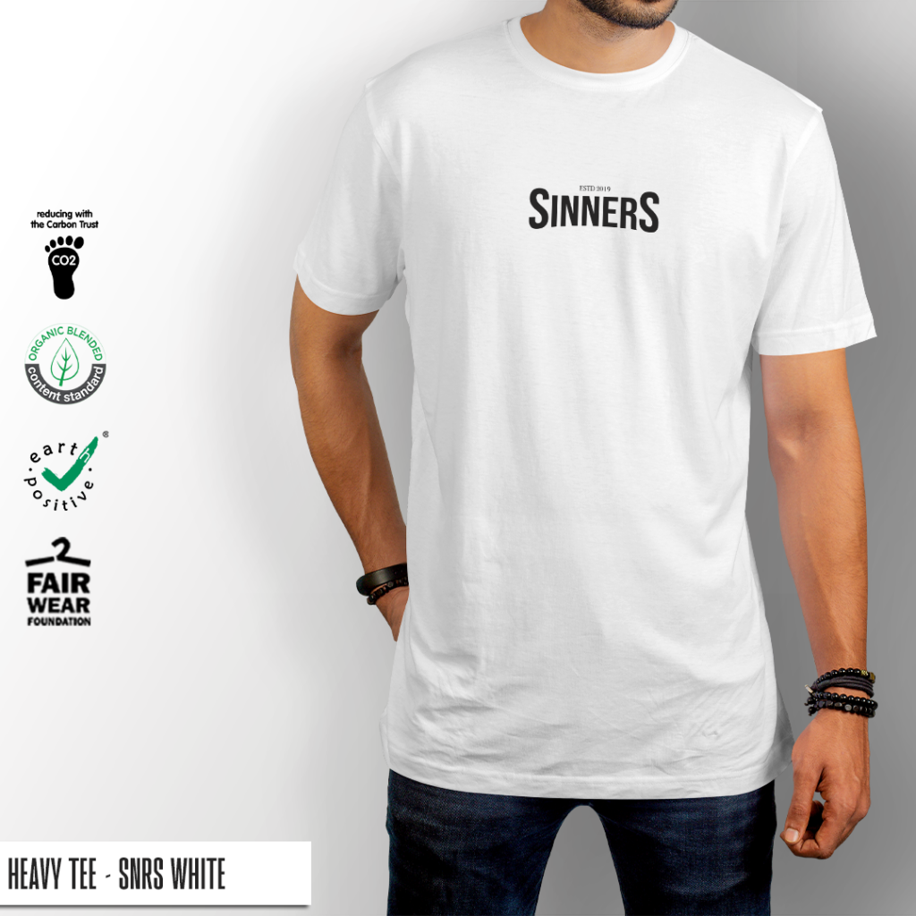 Heavy Tee - SNRS WHITE